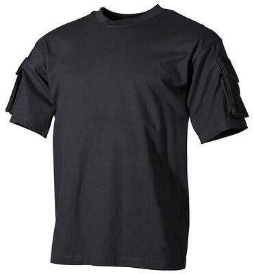 US-shirt, lange/kort ærmer, med lommer 00123/00121
